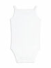 Body bébé  bretelle blanc uni<span> - </span>Blanc, 3 mois