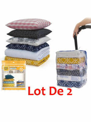 SET DE 2 SAC A CUBE A VIDE -Taille  XXL (70*100*35)