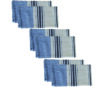 Lot de 6 Serviettes de Cuisine en Coton 45X55 CM