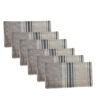 Lot de 6 Serviettes de Cuisine en Coton 45X55 CM