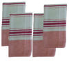 Lot de 4 Serviettes de Cuisine en Coton 45X55 CM