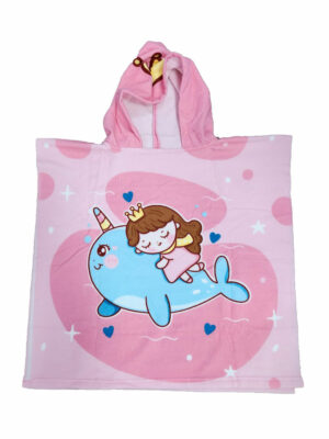 Poncho de Plage Enfant 60x120 cm