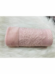 SERVIETTE INVITE 30/50 ROSE BEBE