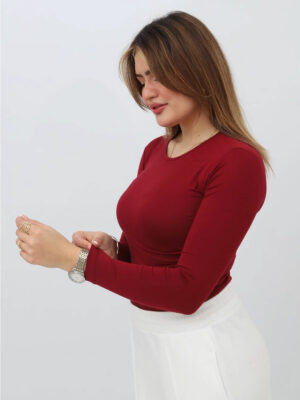 Body femme col rond