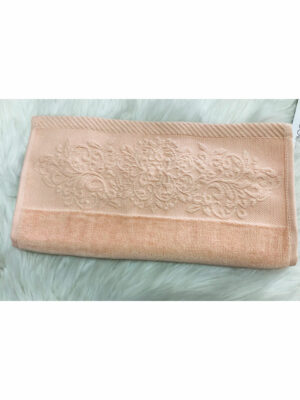SERVIETTE INVITE JULIA SAUMON 30/50