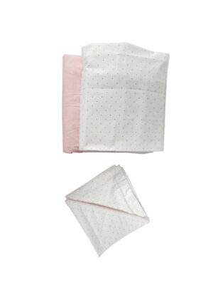 PARURE DE LIT BEBE 100% COTON 60X120 CM
