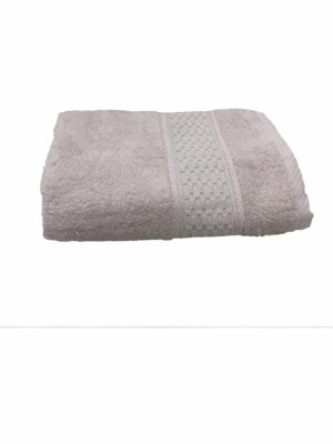 SERVIETTE EPONGE BOUCLE LANA ROSE CLAIR
