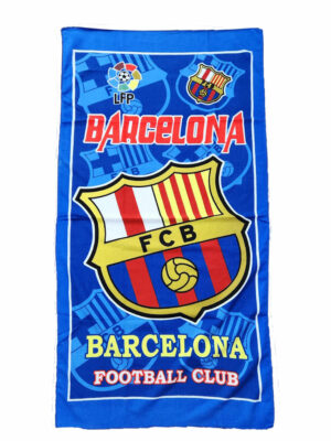 Serviette de Plage Enfant – Équipe de Football – 75x140 cm