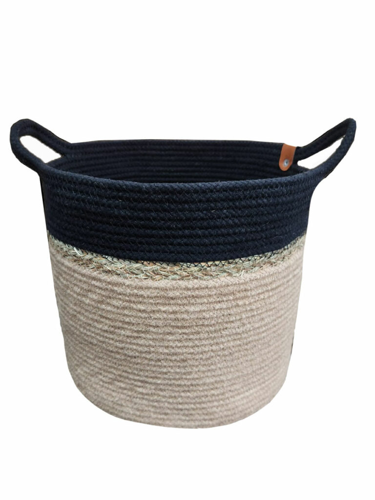 PANIER + Z3AF 25/H25CM EN JUTE
