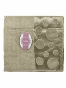 SERVIETTE EPONGE VELOUR CERCLE DIM 50 X90 GREGE