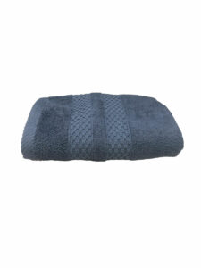SERVIETTE EPONGE BOUCLE LILY BLEU