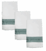 LOT DE 3 TORCHONS DE TABLE 100% COTON NID D’ABEILLE 45X62 cm