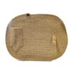 SOUS PLAT  OVAL EN JUTE