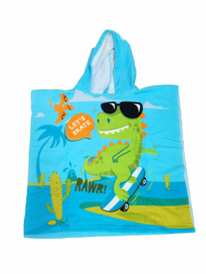Poncho de Plage Enfant 60x120 cm