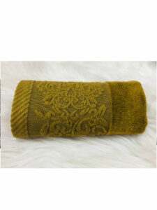 SERVIETTE INVITE JULIA MARRON  30/50