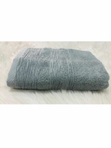 SERVIETTE EPONGE BOUCLE SILENE GRIS