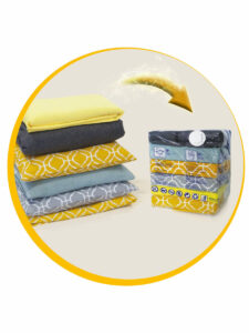 SET DE 2 SAC A CUBE A VIDE -Taille  L (55*60*35)