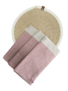 Lot de 3 SERVIETTES DE TABLE ARABESQUE  43*56cm
