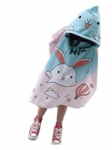 Poncho de Plage Enfant 60x120 cm