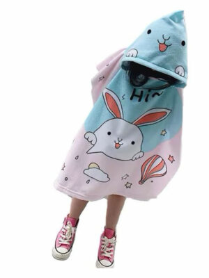 Poncho de Plage Enfant 60x120 cm