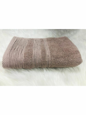 SERVIETTE EPONGE BOUCLE SILENE ROSE MAUVE