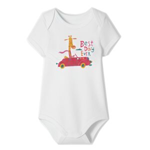 Body bébé demi-manches
