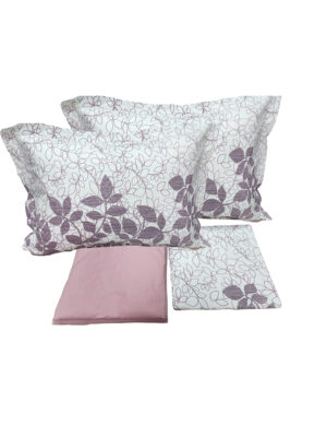 PARURE DE LIT 2 PLACES 100% COTON 180X200 CM