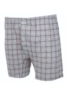 Boxers en carreaux - Mario Conti 100% coton