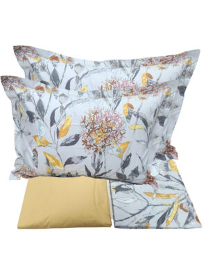 PARURE DE LIT 2 PLACES 100% COTON 180X200 CM