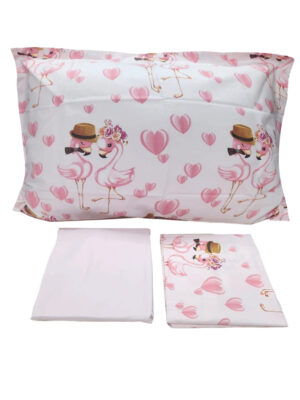PARURE DE LIT 1,5 PLACE 100% COTON 120X190 CM