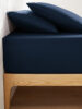 DRAP HOUSSE DE LIT 2 PLACES POLYCOTON 160X190 CM
