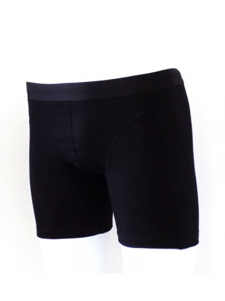 Boxers coton lycra uni - Mario Conti 100% coton 95% coton ; 5% lycra