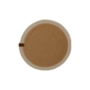 SOUS-PLAT DIAM 23 + blc EN JUTE