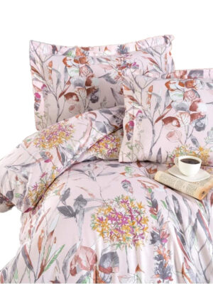 Parure de lit 2 places 100% coton 180x200 cm