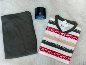 Pyjama Homme manches longues Deux Pièces