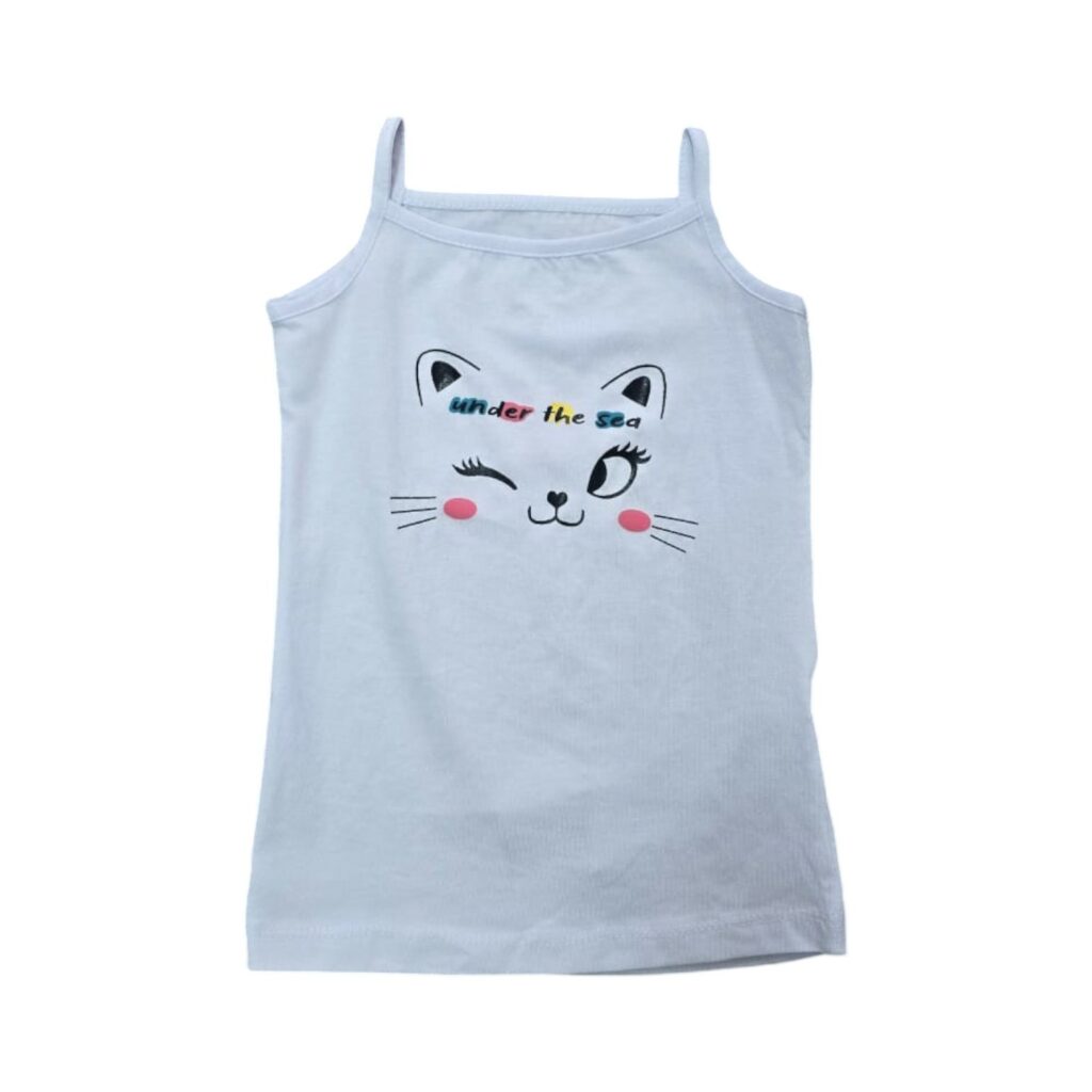 CARACO FILLETTE BLANC