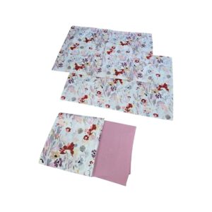 PARURE DE LIT 2 PLACES POLYCOTON 180X200 CM