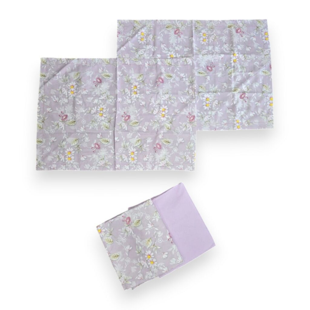 PARURE DE LIT 2 PLACES POLYCOTON 160X200 CM