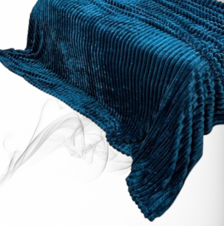 PLAID côtelé 2 PLACES 200X230 CM