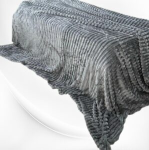 PLAID côtelé 2 PLACES 200X230 CM