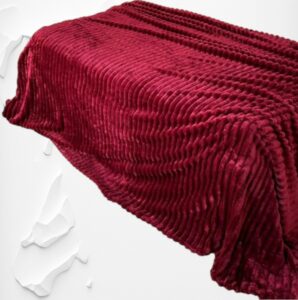 PLAID côtelé 2 PLACES 200X230 CM