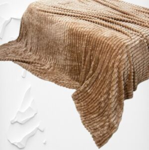 PLAID côtelé 2 PLACES 200X230 CM